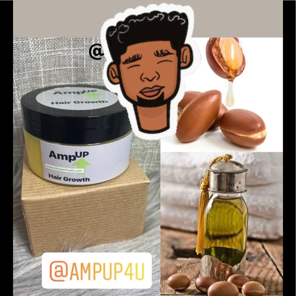AmpUp Hair Growth 4oz jar